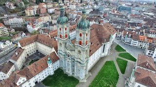 St Gallen in 4K  Beautiful Switzerland [upl. by Dihsar411]