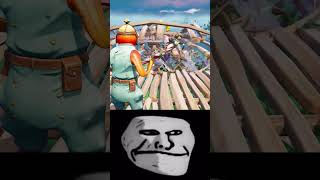 Fortnite 2000 Iq Moment 🤣🤣 Troll Face Meme shorts [upl. by Leyla992]