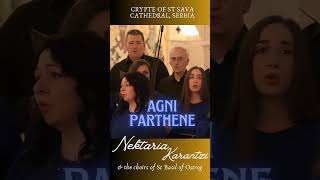 Agni Parthene  Nektaria Karantzi amp St Basil of Ostrog Choir agniparthene nektaria byzantinemusic [upl. by Hoang]