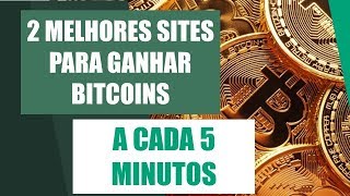 2 melhores sites para ganhar Bitcoins a cada 5 minutos  Você MAIS Rico [upl. by Emanuel615]