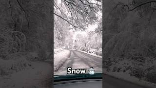 Snow in Allestree uk Allestree [upl. by Hanny417]