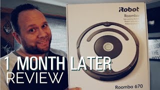 iRobot Roomba 670  1 month Later Review [upl. by Branen]