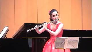 JMダマーズ 演奏会用ソナタ JeanMichel DAMASE SONATE EN CONCERT フルート 青木美咲 ピアノ 須江太郎 [upl. by Marigolde]