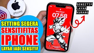 Cara Mengatur Sensitifitas Layar iPhone Tutorial Paling Lengkap [upl. by Boycey]