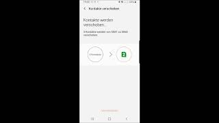 Samsung Galaxy Kontakte auf SIM Karte kopieren oder in Gerätespeicher kopieren [upl. by Terej]