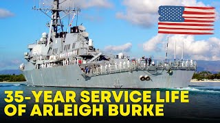 USA the service life of 12 Arleigh Burke destroyers will be extended [upl. by Adrien]