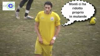 CON MONTI ANCHE I CALCIATORI RIDOTTI IN MUTANDE [upl. by Ecenahs]