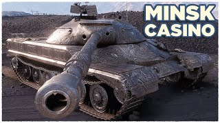 T22 Medium • Minsk Casino • WoT Gameplay [upl. by Drarig915]