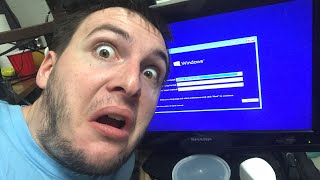 Installing Windows 10 on the eMachines Nettop [upl. by Malony152]