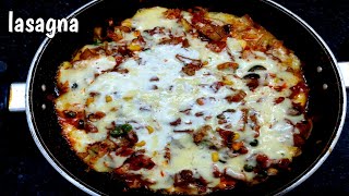 इटालियन लसानिया घर पर बनाने का सबसे आसान तरीका  Vegetable Lasagna Recipe [upl. by Menides]