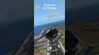 Emerus vs 32 Planes gta5 shorts [upl. by Dacy]