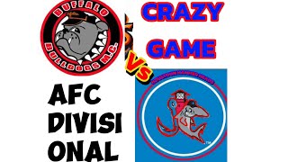 AFC DIVISIONAL HOUSTON HAMMERHEADS VS BUFFALO BULLDOGS [upl. by Jp]