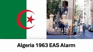 EAS Alarm YouTube  Algeria 1963 EAS Alarm Algerian Market [upl. by Stoffel]