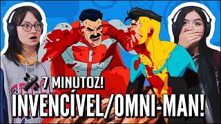 RAP DO INVENCÍVEL E RAP DO OMNIMAN  7 MINUTOZ JOVENS REAGEM [upl. by Ecirtahs78]