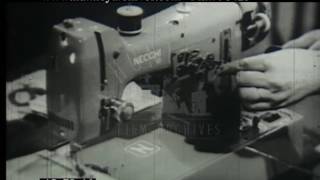 Necchi Sewing Machine Demonstration 1950s  Film 98425 [upl. by Vial147]