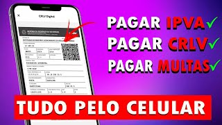 Como pagar o IPVA do veículo CARRO OU MOTO sem imprimir boleto pelo celular  IPVA 2024 [upl. by Oderfodog]