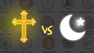 CHRISTIANITY vs ISLAM every difference explained [upl. by Drona]