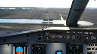 MSFS 2020  Headwind A330900  Touchdown in New York JFK RWY 22L [upl. by Westfahl]