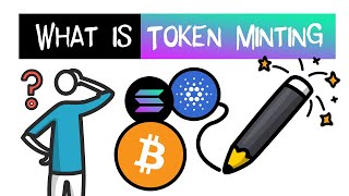 Crypto Education  Token Minting Explained  Animation  Cryptomatics [upl. by Marcile]