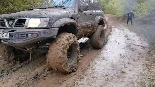 Size Does Matters 💪💪 2WD Mud Offroad with Nissan Patrol Gr Y61 on 40 inch tires [upl. by Willin863]