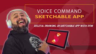 Using the Voice Commands in Sketchable App [upl. by Burke737]