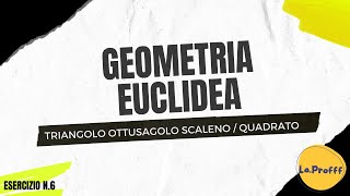 ❓​Come calcolo il PERIMETRO di un QUADRATO equivalente ai 493 di un TRIANGOLO❓​ [upl. by Enihpesoj]