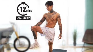 Complete 12 min Fat Burning Workout  Get Shredded [upl. by Atok993]