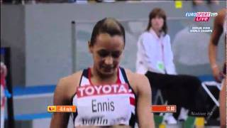 Jessica Ennis  Heptathlon Hurdles  Berlin 2009  Jessica Close Up [upl. by Norabel471]