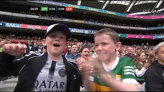 KERRY V DERRY FULL SUNDAY GAME HIGHLIGHTS  2024 ALL IRELAND FOOTBALL SEMIFINAL [upl. by Salchunas109]