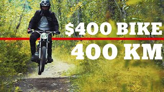 400 Motorcycle  400km Adventure [upl. by Botnick]