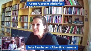 Julia Zaunbauer Albertina museum about Albrecht Altdorfer [upl. by Froh]