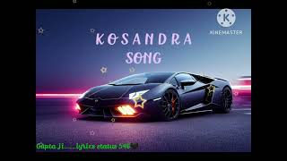 Kosandra song official Audio [upl. by Llednav]