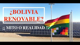 ¿ Bolivia es Renovable  sin energía y sin Electromovilidad en Soluciones Ecoviables 🏡 🇨🇱 [upl. by Abdel447]