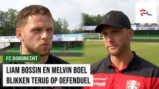 Reacties na oefenduel FC Dordrecht  SK Beveren 01 [upl. by Geilich]