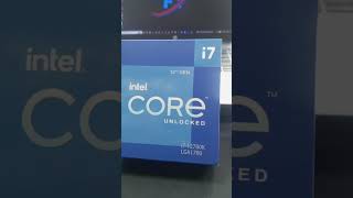 Intel 12th Gen Core i712700K Alder Lake Processor viralvideo amdcpu foryou pcgaming amd [upl. by Osrock]