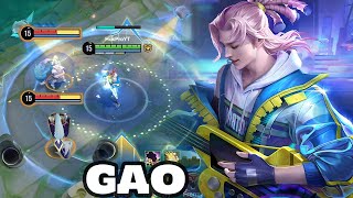 Honor of Kings Gao If you are new player choose this hero Gameplay Rank [upl. by Michaela]