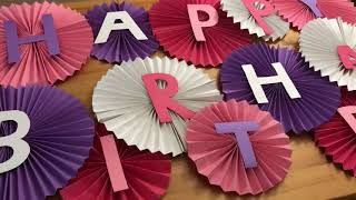 Birthday Decoration Ideas at Home DIY Easy Party Home Decorations  009 [upl. by Utta264]