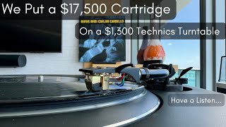 We put a 17500 Cartridge on a 1300 Technics Have a Listen [upl. by Jacy]