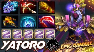 Yatoro Templar Assassin  EPIC DAMAGE  Dota 2 Pro Gameplay Watch amp Learn [upl. by Zolly216]