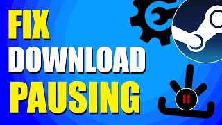 How To Fix Steam Download Pausing Quick Fix [upl. by Russon]