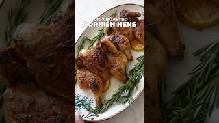 SMALL BATCH HOLIDAY SERIES ROASTED CORNISH HENS recipe thanksgiving [upl. by Hay997]