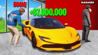 500IQ Ways to Steal Supercars in GTA 5 RP [upl. by Arahsal]