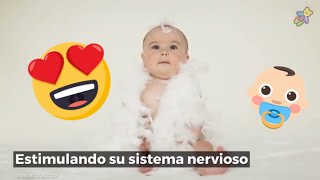 Estimulación temprana para bebés de 4 a 6 meses 👶🏼 Estimula su desarrollo con estas actividades 😁 [upl. by Ahsenroc178]