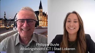 podcast het hart van de community met Philippe Buyle Cybersecurity centraal in stad Lokeren [upl. by Nnyladnarb]