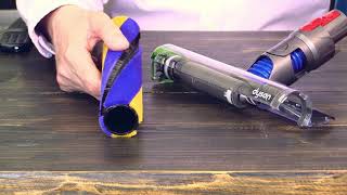 Cleaning the Dyson V15 DETECT LASER SLIM FLUFFY Brush Bar [upl. by Atalanta]