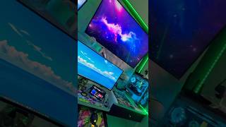 Game Room Setup gameroom gamer gaming setup samsung lg playstation videogames fy fyp [upl. by Sucramaj]