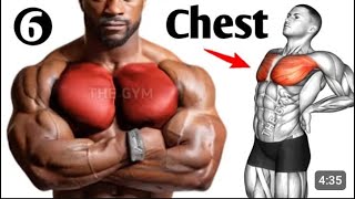 Bigger Chest Workout 6 Effective EXERCISES [upl. by Akire816]