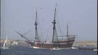 Arrival of the Pilgrims and Mayflower at Cape Cod [upl. by Winikka274]