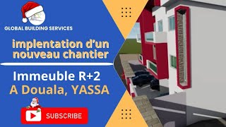 Projet de construction dun immeuble à Douala yassa partie 1 [upl. by Bernette]