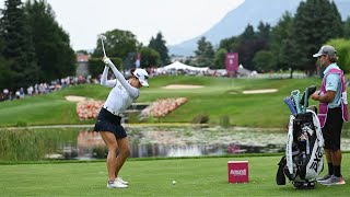 Lydia Ko  The Amundi Evian Championship Round 3 [upl. by Adiehsar]